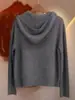 Nuevo suéter de punto de lana para otoño e invierno para mujer, sudadera con media cremallera, engrosado, cálido, versátil, camiseta básica de corte holgado