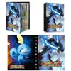 Álbum de Tarjetas Mágico Colección Elfo Bebé Álbum Sueño Paquete de Tarjetas de 4 Compartimentos Bolsillo para Guardar Tarjetas Tarjetas de Pokémon
