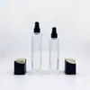 Em estoque Frasco quadrado novo 120ml conjunto frasco de loção aquosa 100ml Essência 40ml frasco de creme para olhos creme facial 20g