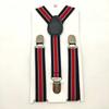 Serie Retro Rayada Colorida Tirantes de 2 cm con Clips para Niños y Niñas Tirantes con Clips para Pantalones de Bebé