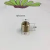 Adaptador Conector Tubo Amarelo Puro Rosca Completa M12 para M10 para M8 para M6 para M4 Adaptador de Rosca Padrão Britânico