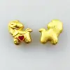Retenção de Cor Alta Dourado Areia, Fique Rico Imediatamente, Receba Bênçãos Imediatamente, Acessórios de Pingente de Contas, Acessórios para Joias Artesanais DIY, Material para Miçangas