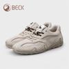 Zapatos Casuales para Mujer Gongyang 2026 Otoño Suela Suave Ligeros Nuevos Zapatos Deportivos para Mujer Cuero Genuino Versátiles Mocasines Casuales