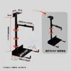 Soporte Colgante para Host de Computadora Soporte de Almacenamiento Colgante Fijo Debajo de la Mesa Soporte de Bandeja para Caja de Host de Escritorio de Oficina