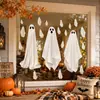 Amazon Pegatinas de Ventana Autoadhesivas de Fantasma de Halloween de Tres Piezas Decoración de Ventana de Puerta de Vidrio Pegatinas de Pared Calcomanías para Escena de Fiesta