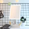 Suministro de Espejo de Maquillaje LED de Escritorio con Caja de Almacenamiento, Alimentado por USB, Espejo de Belleza con Atenuación Táctil Ajustable Infinitamente, Fabricante de Shenzhen