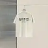 Camiseta de Verano con Mangas Cortas Estilo Americano, Marca de Moda Fog, Co-Branded Nueva York, Estampada, Holgada, Estilo Pareja, Esenciales, Algodón Puro, Hombre