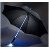 E-commerce Transfronteiriço Guarda-chuva Criativo Personalizado com Luz LED Colorido Luminoso Lanterna Cabo Longo Guarda-chuva para Presente Poe Guarda-chuva Longo Transparente