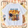 Mi Camiseta Divertida Estampada de Ropa de Cuchillo y Escudo para Niños Camiseta de Manga Corta de Perro Cuchillo y Escudo para Niños Top de Media Manga para Niños y Niñas 8