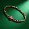 Joyería de Venta Caliente Festival del Bote del Dragón Pulsera de Cuerda Colorida Tejida a Mano Espiral Columna de Dragón Suerte Cuerda de Mano Colorida