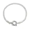 Pulsera Europea y Americana Ins Simple de Nicho Versátil Cadena de Hoja Acero Inoxidable Chapado en Oro de 18K Hebilla de Pin Pulsera de Cadena