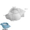 Copo de Vela de Aromaterapia Concha da Amazon Molde de Silicone Epóxi DIY Pequena Concha Gesso Cimento Caixa de Armazenamento Atacado