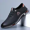 Zapatos de Piel para Hombre 2026 Otoño Nuevo Estilo Transpirables Casuales de Piel para Hombre Versátiles Suela Suave Superficie Suave Antideslizantes Casuales Zapatos para Conducir