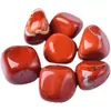 Suministro de Fábrica Jaspe Rojo Natural Grano Grande Piedra Rodante Piedra de Aromaterapia Decoración de Escritorio Artesanía de Cristal