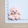 Dibujos Animados Lindos Oso Cachorro Accesorios de Resina Pegamento de Crema DIY Pasador Hecho a Mano Caja de Almacenamiento para Titulares Pegatina para Refrigerador