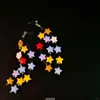 Estrellas Dispersas~ Pendientes de Borla de Estrella Colorida Dopamina para Mujer 2025 Nuevos Pendientes Dulces y Accesorios para Orejas