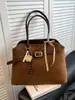 Bolso de Hombro Casual Simple de Gamuza de Gran Capacidad Moda Otoño/Invierno 2026 Bolso Tote para Mujer