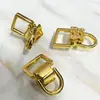 Accesorios de Ferretería para Bolsos Anilla en D Hebilla Cuadrada Hebilla de Cinturón Hebilla de Colgar Doble Oreja Aleación de Zinc Doble Anillo Hebilla de Muñeca Correa de Hombro Bolso