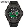 El Reloj Electrónico para Hombre Más Vendido de Sanda, Relojes de Pulsera Electrónicos Luminosos Impermeables de Moda y Tendencia para Exteriores