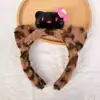 Linda Nueva Diadema de Dibujos Animados para Mujer, Diadema de Felpa para Lavarse la Cara y Aplicarse Mascarilla Facial, Accesorio para el Cabello Antideslizante