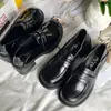 Sapatos plataforma Mary Jane, mocassins, sapatos de salto alto estilo japonês, sapatos Mary Jane JK, sapatos de uniforme, sapatos de salto médio