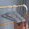 Cabides antiderrapantes revestidos por imersão cabides domésticos para roupas cabides de metal que não marcam suportes de roupas para adultos de ferro forjado atacado de fábrica envio direto