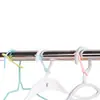 Percha de Ropa con Hebilla Fija a Prueba de Viento, Hebilla Automática para Secar Ropa, Pinza a Prueba de Viento para Evitar que se Caiga, Silicona Antideslizante para Exteriores