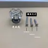 Alça de Acrílico Transparente Base Diferente Formato de Diamante Redondo Caixa de Joias Gaveta Armário Maçaneta de Porta Maçaneta Bolsa