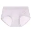 Pantaletas de Algodón con Refuerzo para Mujer, Bragas Transpirables de Cintura Media para Niñas, Shorts de Triángulo Transpirables para Damas, Bragas Estudiantes Levanta Glúteos