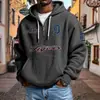 Ropa Nueva para Hombre Transfronteriza 3D Amazon Más Vendida Sudadera con Cremallera Tendencia de Comercio Exterior Sudadera Serie Nueva de la NFL