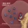 Accesorios para Uñas Arte Phoenix Corona y Túnica Roja Uñas de Boda Clásicas Doble Fénix Pieza de Cobre Decoración China para Uñas Venta al por Mayor
