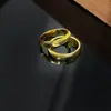 Comercio Exterior Transfronterizo se Especializa en Anillos de Ojo de Gato Filipinos para Mujer, Anillos de Moda y Sencillos Estilo Ins, Anillos de Pareja al por Mayor