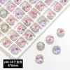 Broca de unha nova multi-corte de oito lados pontiaguda 8*8mm Corte Millennium rose corte de desgaste broca de unha broca de unha mista