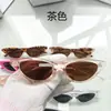 2025 Nueva Moda Europea y Americana Gafas de Sol Ojo de Gato Gafas de Sol para Mujer Tendencia AliExpress Gafas Anti-UV
