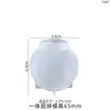 Molde de Resina de Cristal DIY Amapola Soporte de Exhibición de Bola Redonda Integrado Molde de Silicona Recomendación de Más Vendido en Amazon