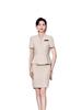 Traje Profesional traje de Mujer Manga Corta Verano Herramientas Salón de Belleza Joyería Tienda Hotel Vestido de Negocios ol Temperamento Ropa de Trabajo