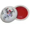 Sello de Caligrafía y Pintura Talla de Sello Almohadilla de Tinta Almohadilla de Tinta Bermellón Canto de Pájaros y Fragancia de Flores Sello Rojo Talla de Sello Caligrafía y Pintura con Sello de Goma de Estilo Antiguo