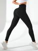 Europeo y Americano Popular Tiro Alto Levanta Glúteos Entrenamiento para Mujer Secado Rápido Ropa Exterior para Correr Pantalones de Yoga Leggings Deportivos