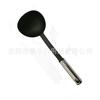Venta al por mayor de fábrica acero inoxidable mango tubular de nueve puntos utensilios de cocina de nailon 6 piezas para cocinar antiadherentes cuchara espátula utensilios de cocina