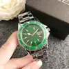 Reloj de Moda de Negocios para Hombre con Esfera Moderna, Escala de Seis Manecillas con Números Romanos, Disponible en Seis Colores, Reloj de Pulsera con Esfera Grande
