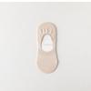 Meias femininas de verão de boca rasa com silicone antiderrapante invisíveis tipo barco de malha casual respiráveis cor sólida Meias Macaron