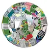 50 PCs Proteção Meio Ambiente Frase Graffiti Adesivos Bagagem Carro Celular Tablet PC Adesivos Decorativos Atacado