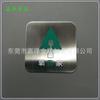 Procesamiento en Lotes Pequeños de Señales de Óxido de Aluminio Cepillado, Placas con Logotipo Serigrafiado de Aleación de Aluminio para Botellas de Perfume, Etiquetas Adhesivas de Acero Inoxidable