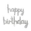 Pequeño set de cumpleaños inglés unido globo de letra feliz cumpleaños venta al por mayor comercio exterior decoración de fiesta