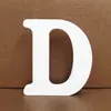 Adornos de madera blanca con letras y números ingleses decoración para el hogar bodas accesorios para fotografía suministro directo de fábrica en stock