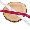 Fita Tecida Personalizada com Estampagem Dourada, Alças de Ombro para Bagagem de Poliéster Resistente ao Desgaste Multicor, Fita de Cetim Personalizada com Logo Decorativo