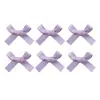 Cinta Multicolor Lazo de 3cm Mini Pasador Pinza para Frente Tocado Pasador Dulce y Lindo Pasador Trenzado