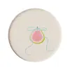 Posavasos de Barro de Diatomeas de Dibujos Animados Oficina Café Anti-quemaduras Almohadilla Dura Almacenamiento de Escritorio Redondo Taza de Agua Absorbente Secado Rápido