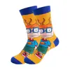 Calcetines Personalizados para Hombre al por Mayor Moda para Hombre Calcetines Divertidos de Anime Hip Hop Personalidad Dibujos Animados Moda Calcetines de Anime