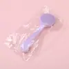 Cepillo Limpiador Facial Suave Silicona Tacto Manual Cepillo Facial Removedor de Maquillaje Herramienta Limpiadora de Puntos Negros Herramienta de Belleza Portátil